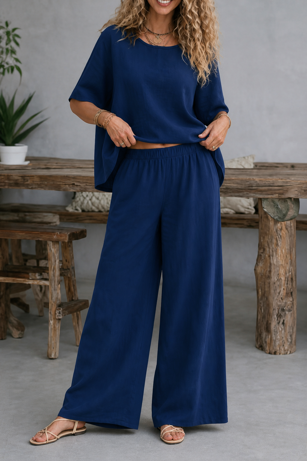 Wearbella – Set z breda spodniami i topem