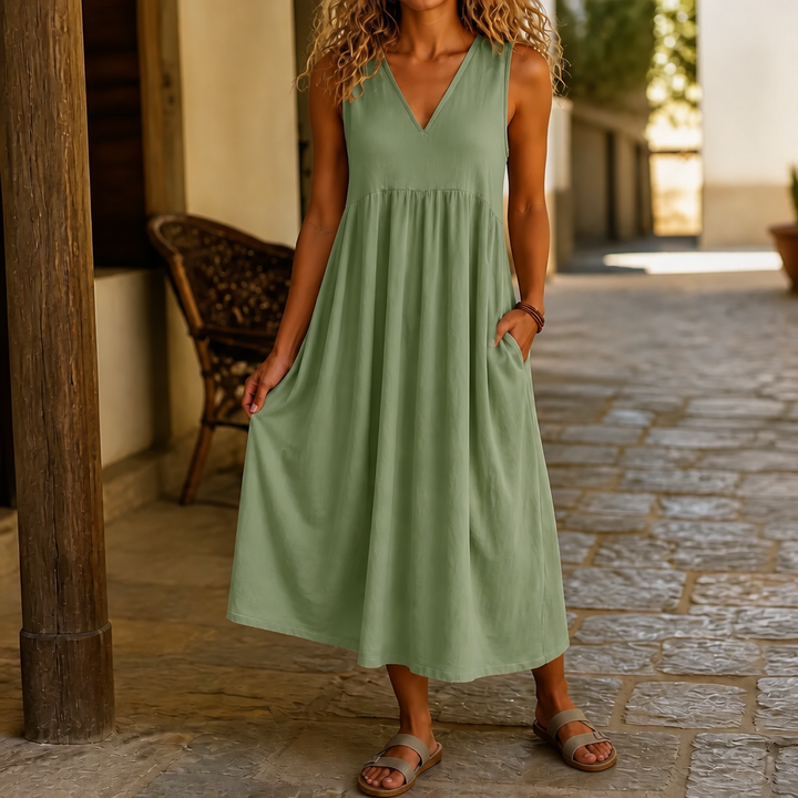 Wearbella – Midi Klänning z Kieszeniami, Som Verkligen Wykorzystasz