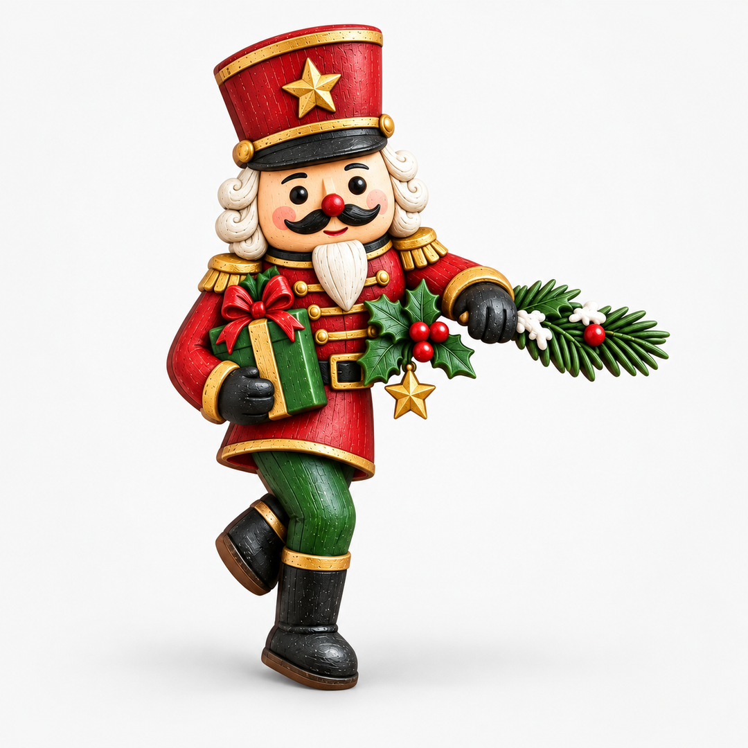 Peekaboo Noel – Dekoracja narożna drzwi świątecznych