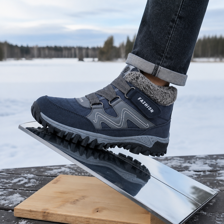 Cozywalk – Boots för kostkę z värmefoder i antypoślizgową podeszwą