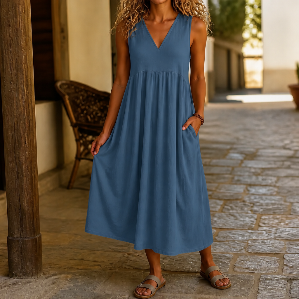 Wearbella – Midi Klänning z Kieszeniami, Som Verkligen Wykorzystasz