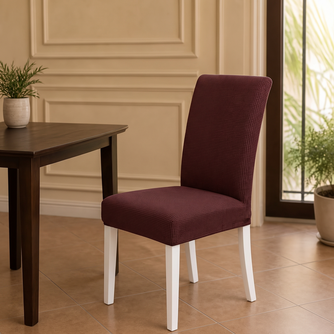 Chairloom – Stretchig överdrag på krzesło jadalniane
