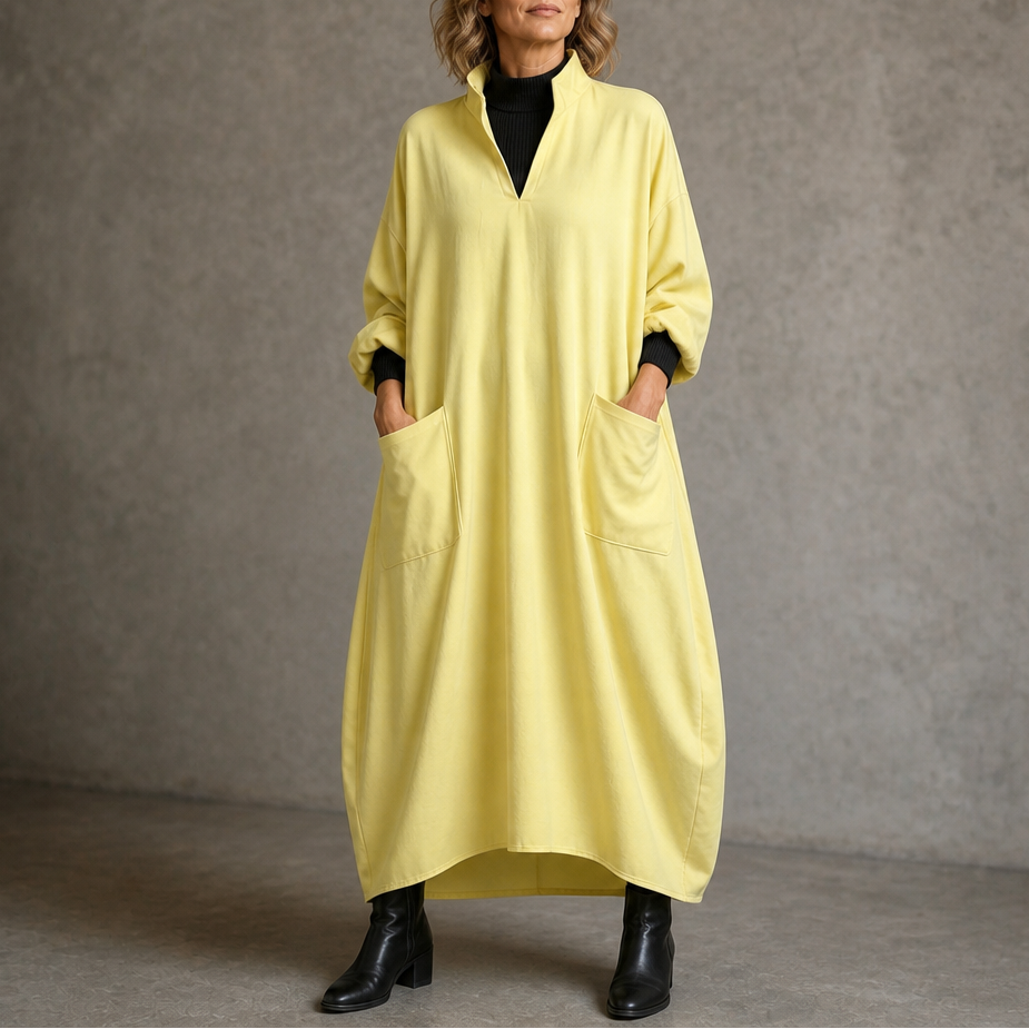 Wearbella – Klänning Cocoon Taper z Mock Neck