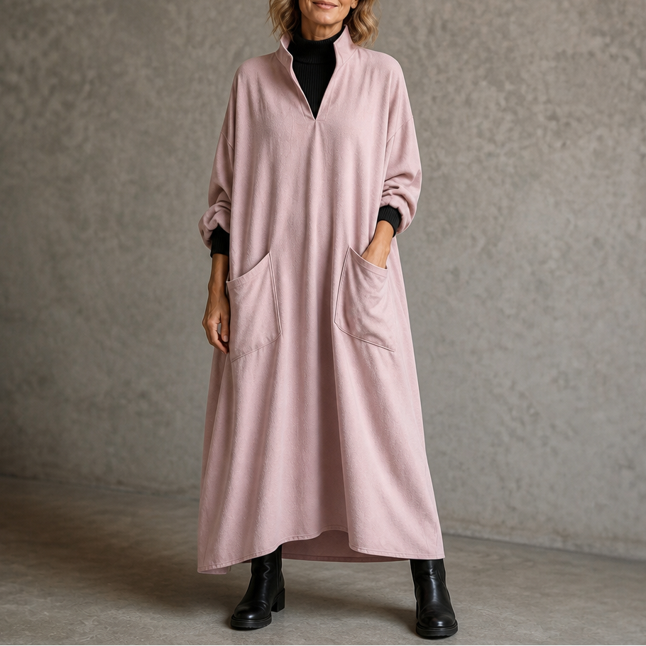 Wearbella – Klänning Cocoon Taper z Mock Neck