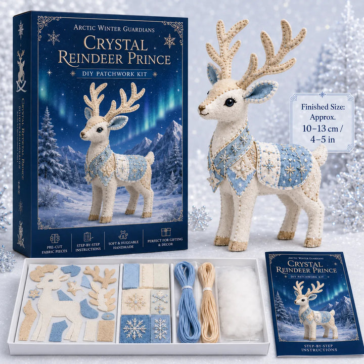 Stitchling – Vinter strażnik DIY Set för szycia z filcu dla początkujących