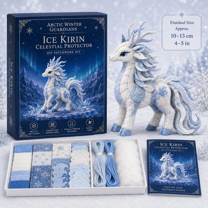 Stitchling – Vinter strażnik DIY Set för szycia z filcu dla początkujących