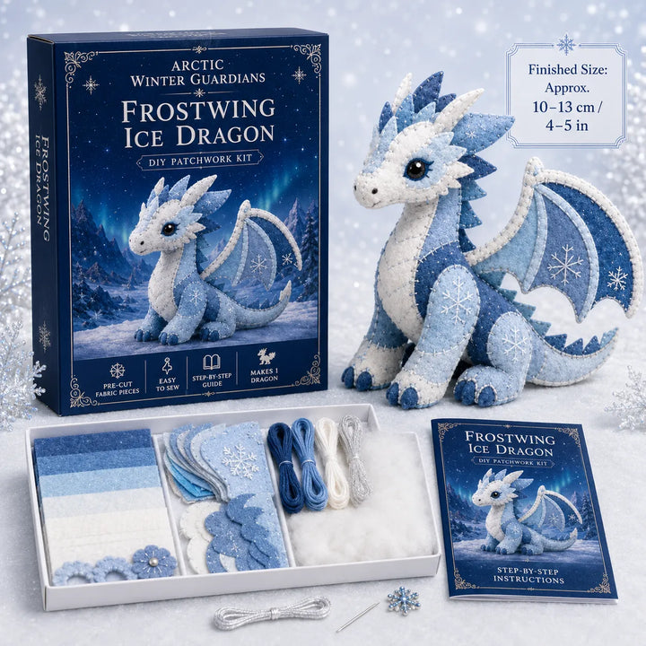 Stitchling – Vinter strażnik DIY Set för szycia z filcu dla początkujących
