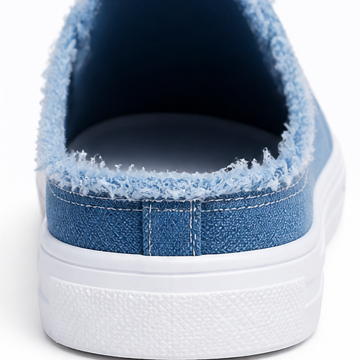 Vellora – Zniszczone Denim Sneakers Slip-On