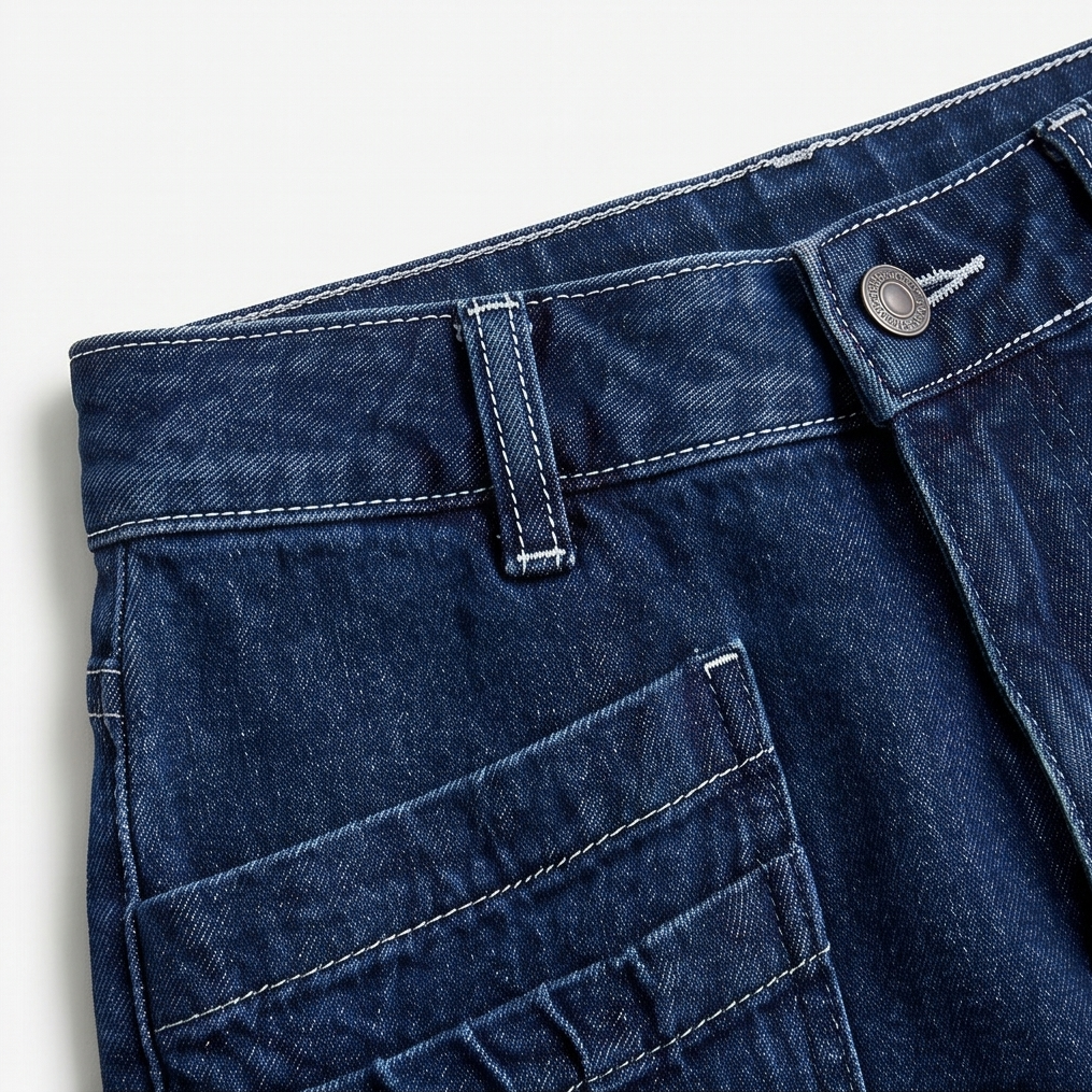 Vellora – Dam jeans z vida ben i kieszeniami naszytymi