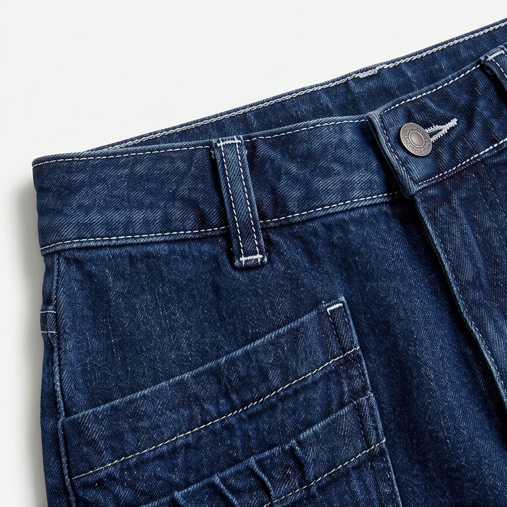 Vellora – Dam jeans z vida ben i kieszeniami naszytymi