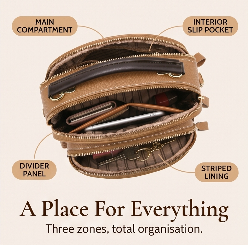 Velora – Handväska crossbody z flera fack