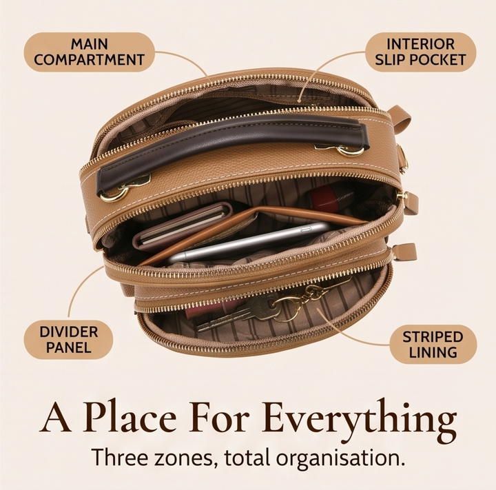 Velora – Handväska crossbody z flera fack