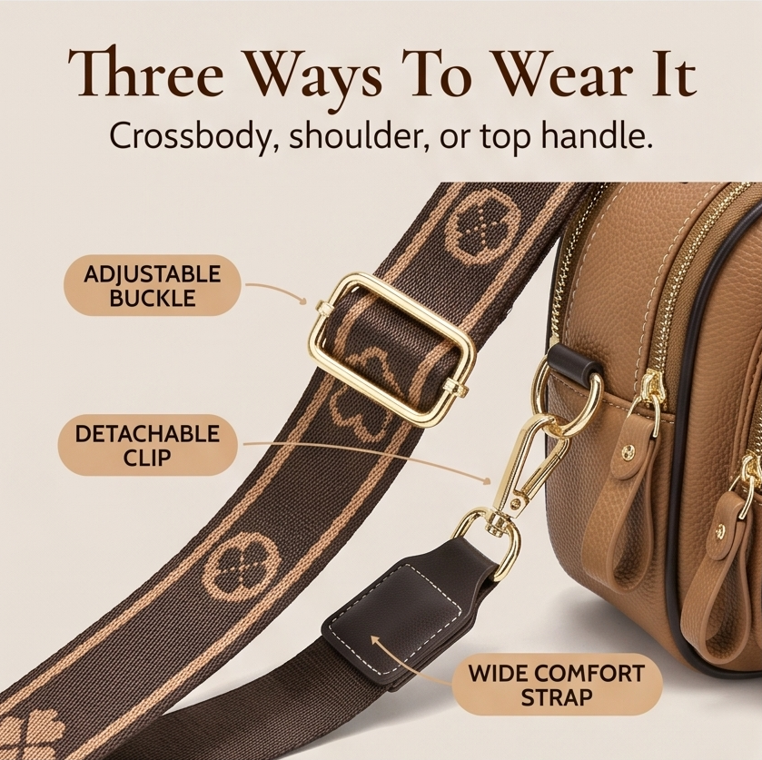 Velora – Handväska crossbody z flera fack