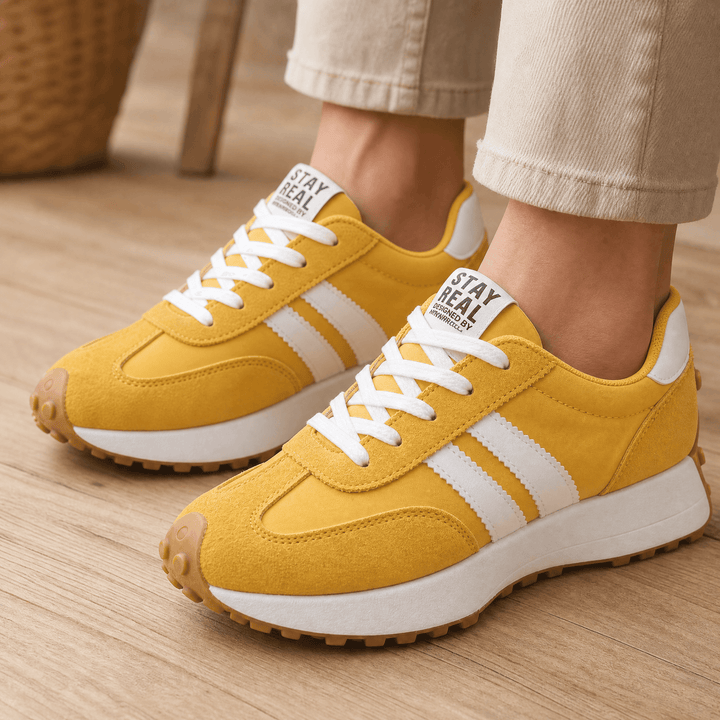 Velora - Retro mocka sneakers dla komfort hela dagen