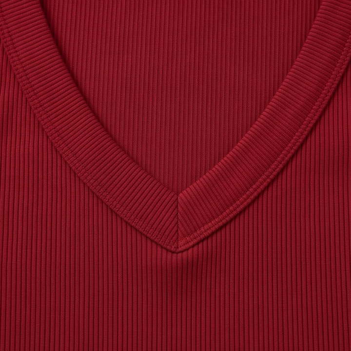 Wearbella – Dam top z urringning w v-ringning